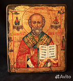 Икона деревянная "Святитель Николай"