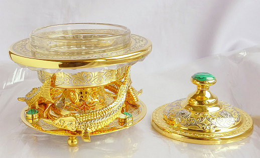 Икорница "Царский подарок". Златоуст