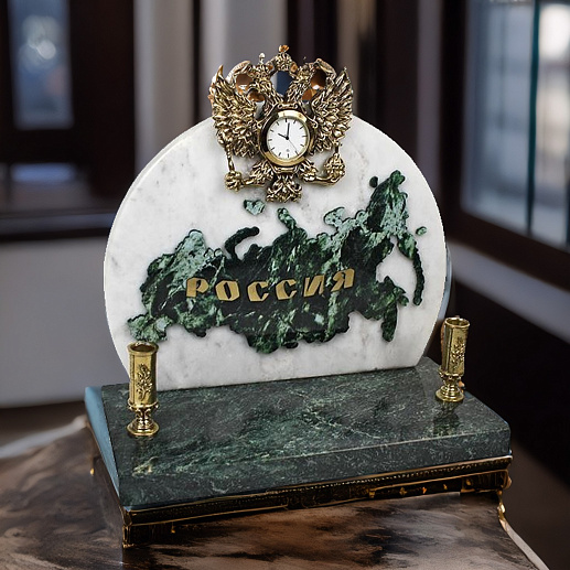Подарочные часы «Россия с п/п» купить с доставкой Подарочные часы «Россия с п/п»